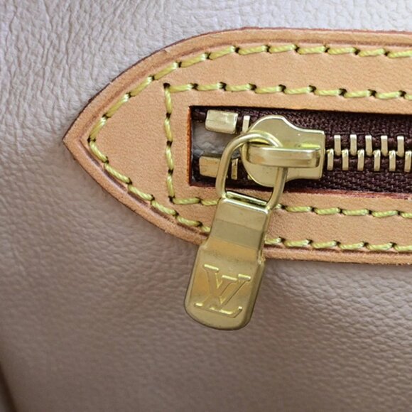 LOUIS VUITTON BUCKET PM Shoulder Tote Bag Monogram Leather Brown - Picture 2 of 16